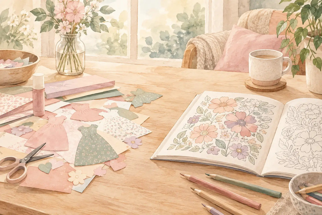 Paper Dolls Versus Coloring Books: Which Fits?