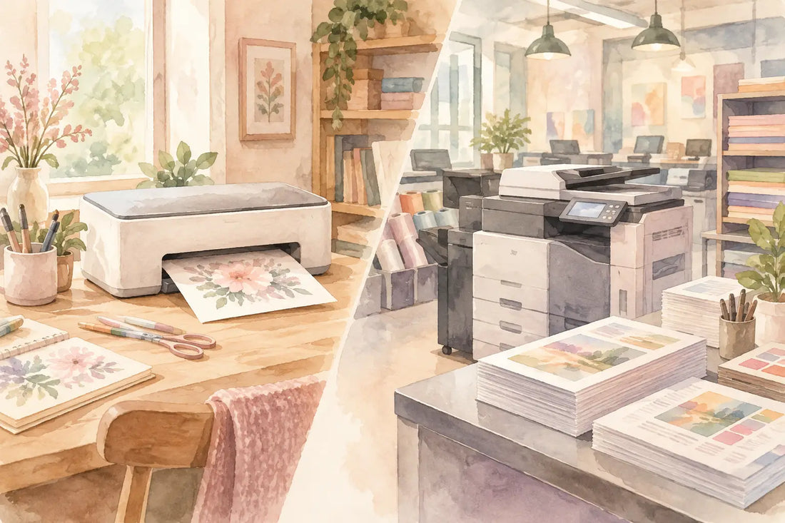 Home Printing Versus Copy Shops: Which Fits?