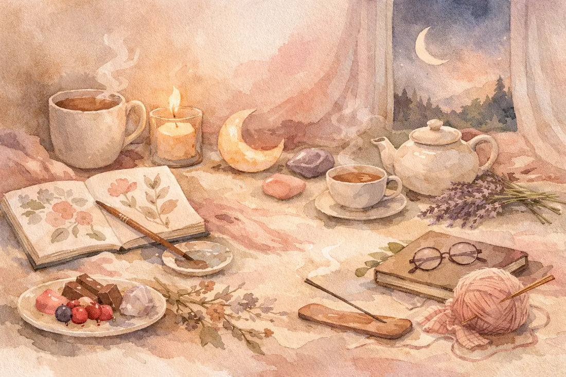 12 Creative Self Care Activities for Quieter Evenings