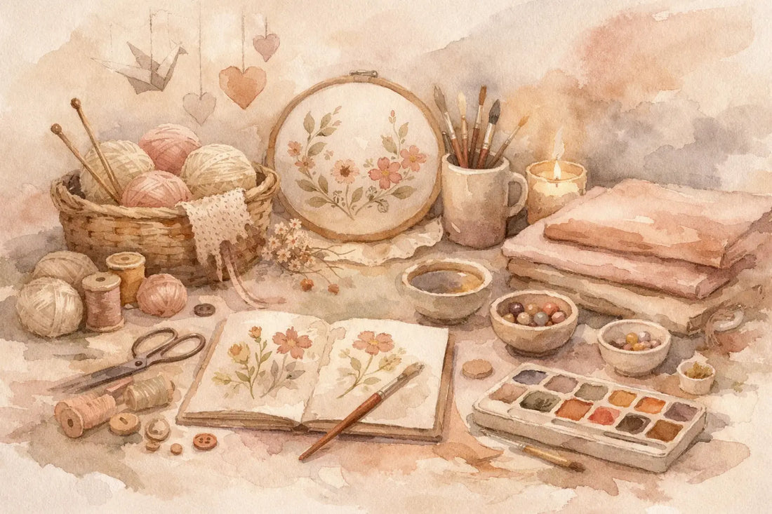 12 Nostalgic Crafts for Adults to Make Slowly