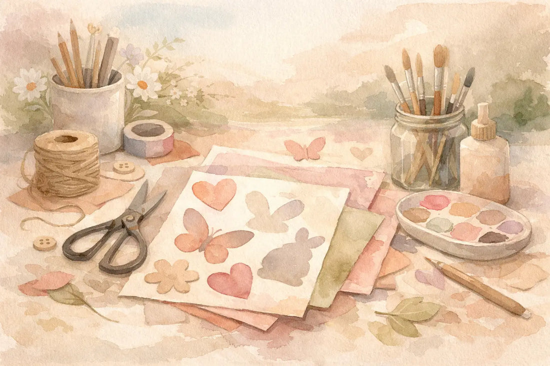 Free Printable Crafts for a Softer Afternoon