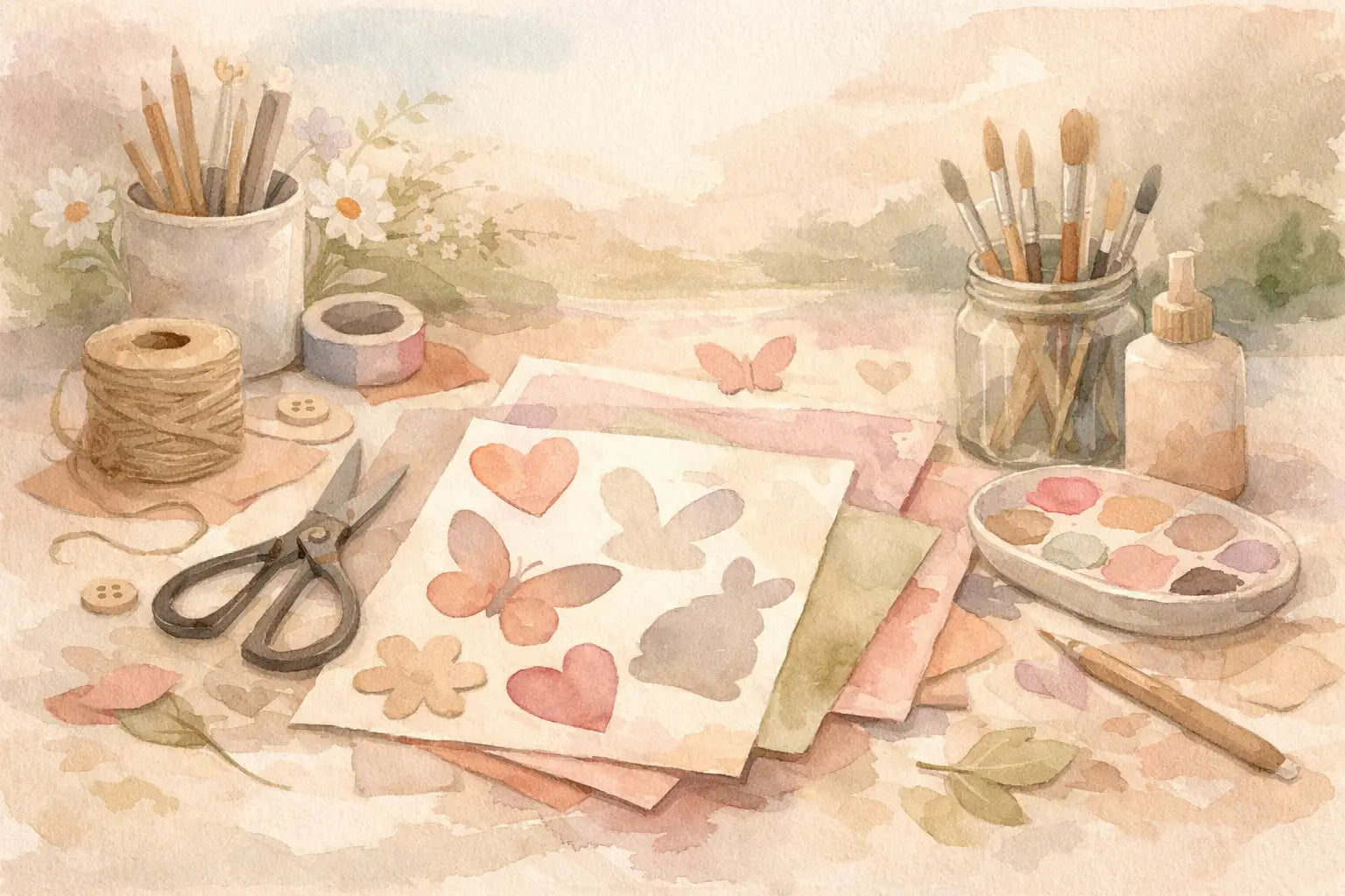 Free Printable Crafts for a Softer Afternoon