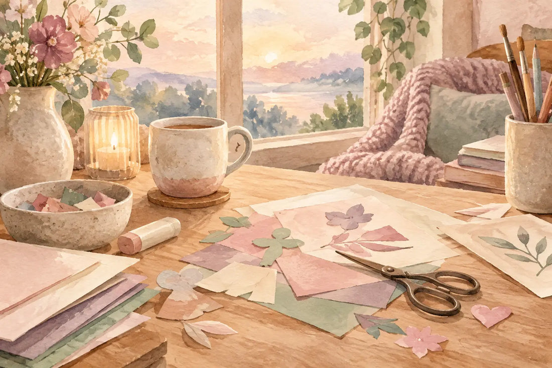 Paper Characters for Quiet Creative Evenings