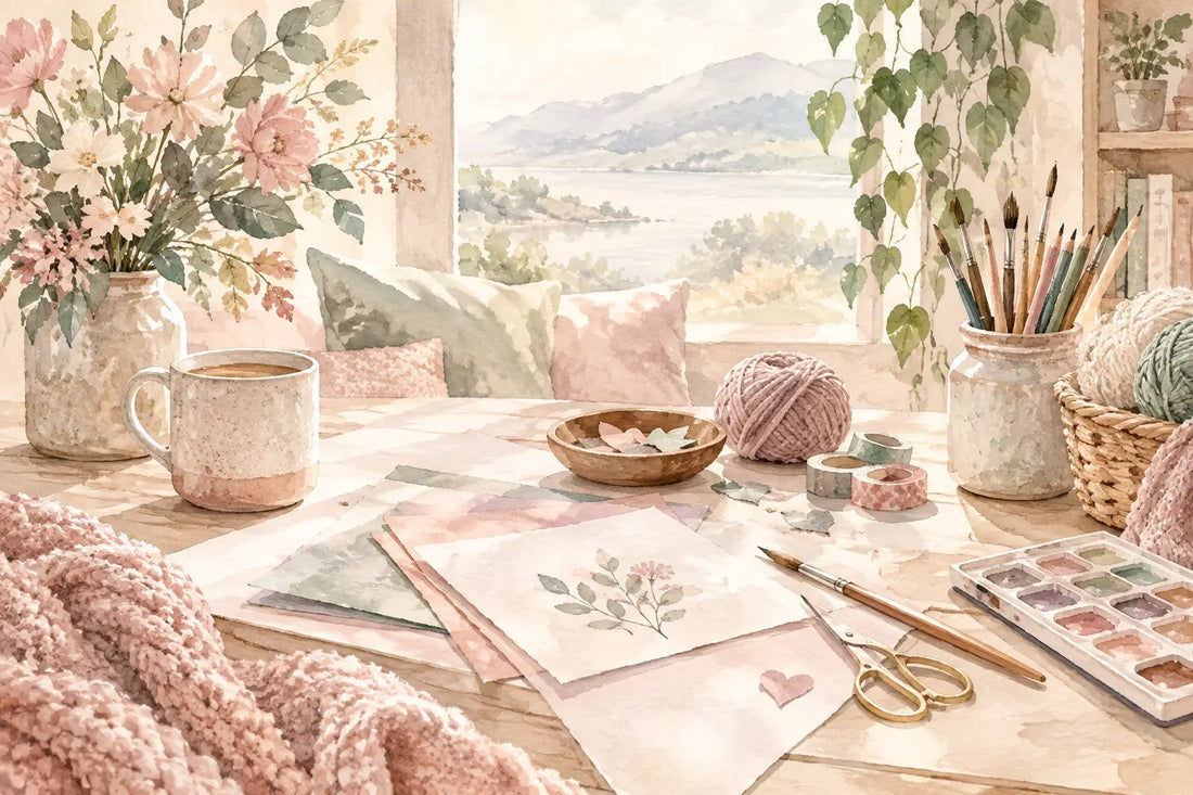 Mindful Crafting for Days That Feel Too Full