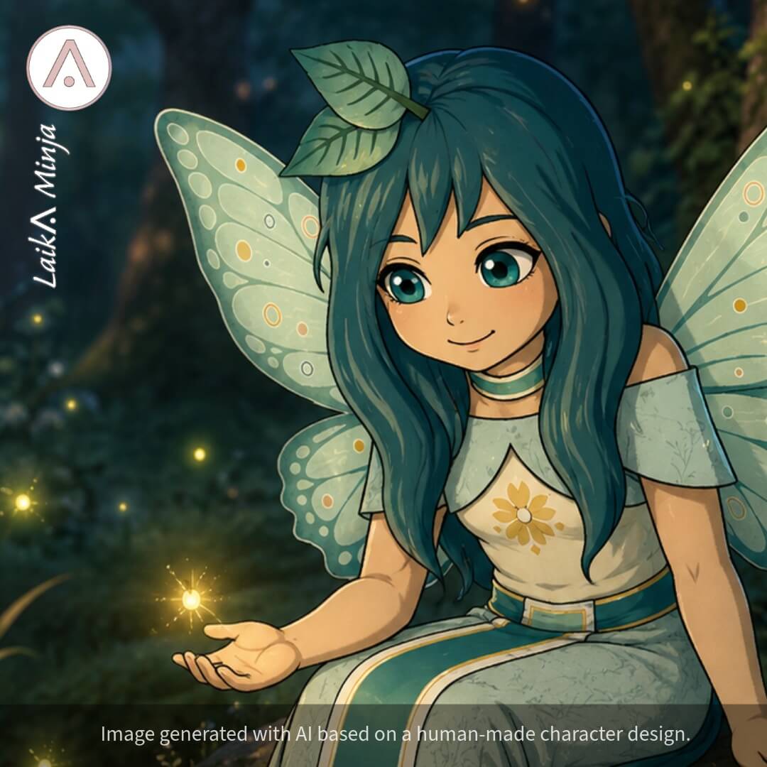 Forest Fairy Paper Doll Kit