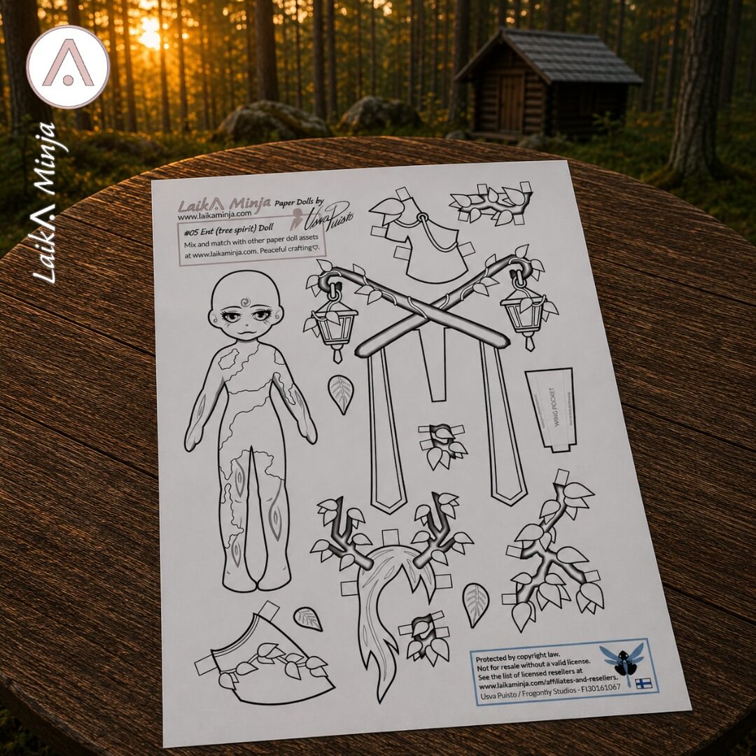 Ent Paper Doll Kit