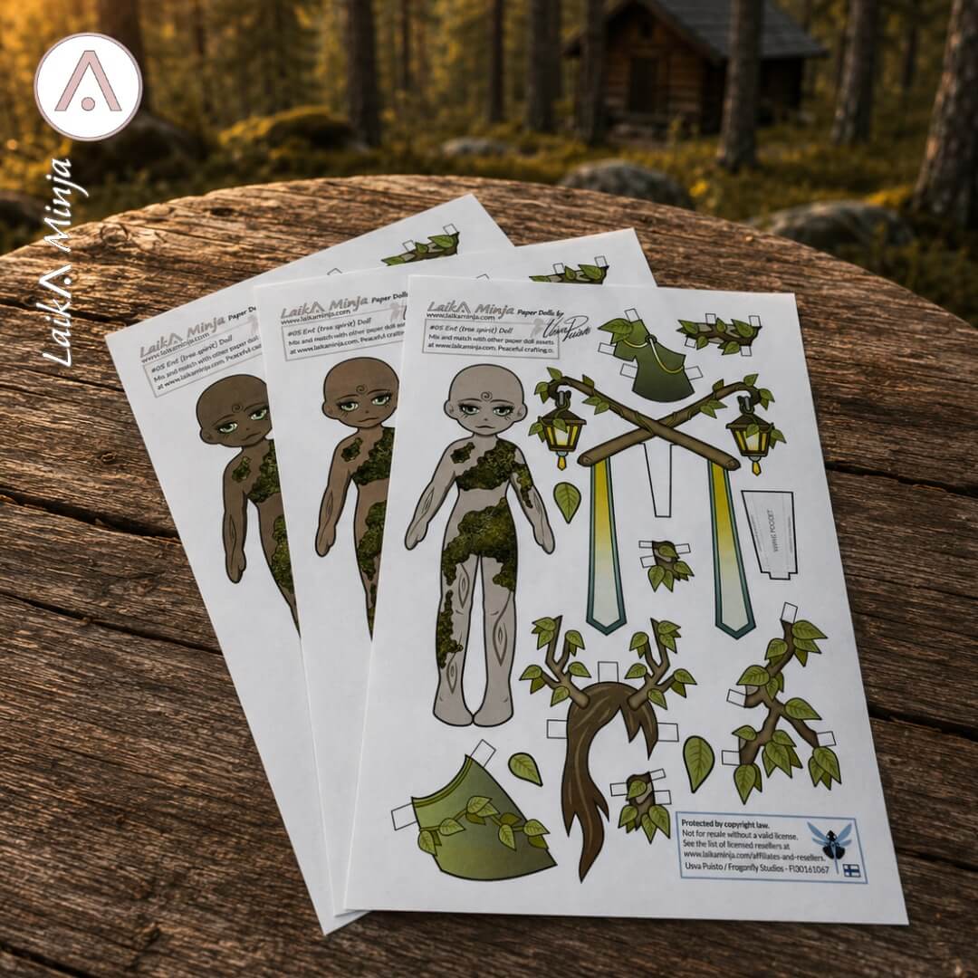 Ent Paper Doll Kit